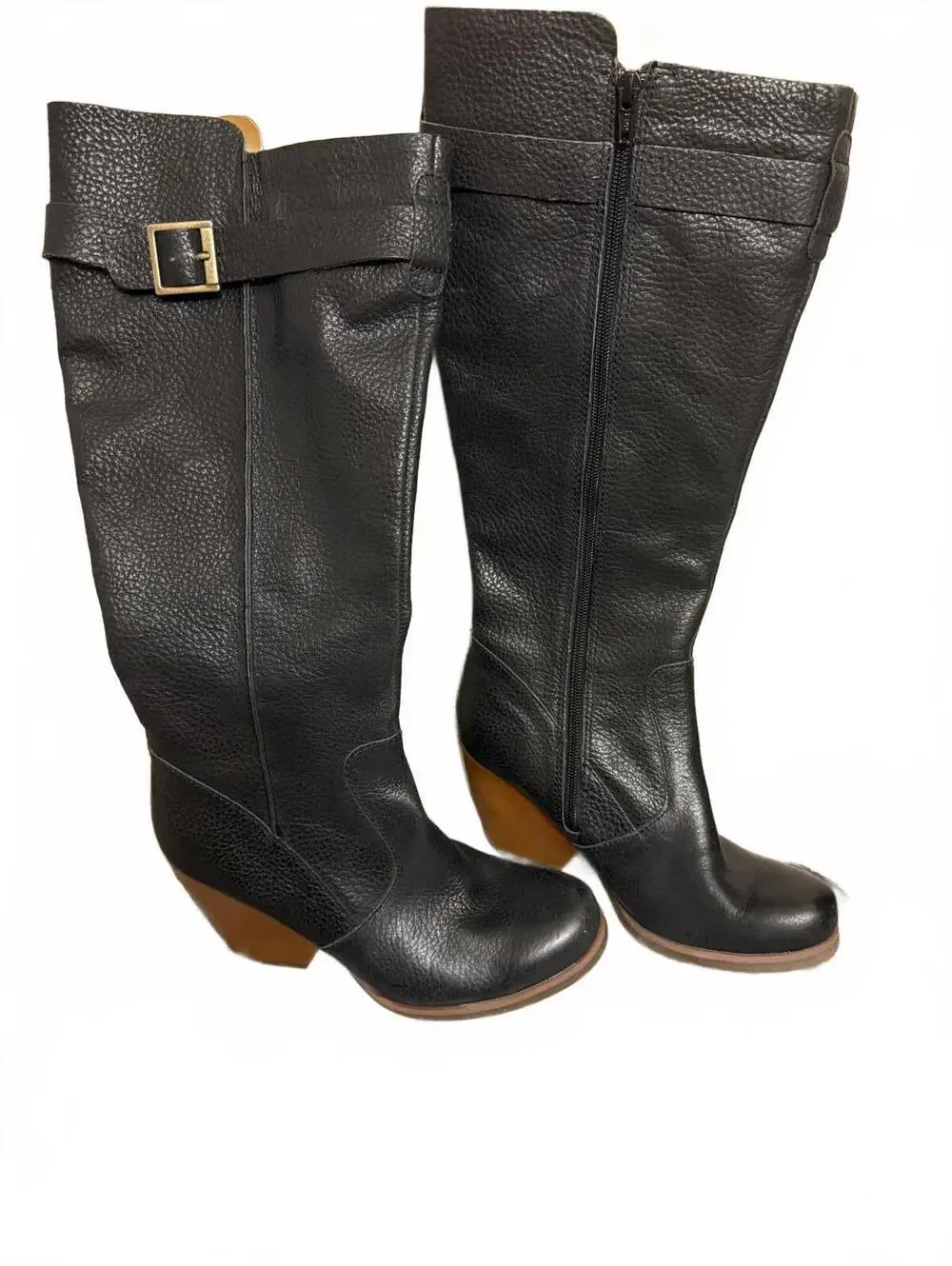 Korks by Kork-Ease Black tall leather boots